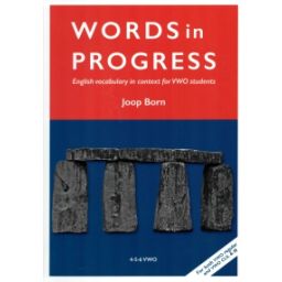Afbeelding van Words in progress : 4+5+6 vwo : Workbook