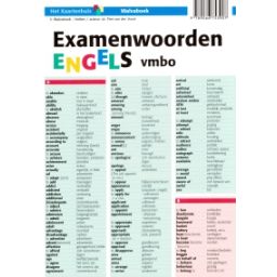 Afbeelding van Examenwoorden Engels : vmbo : Taalkaarten