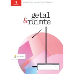 Afbeelding van Getal & ruimte 13e ed - FLEX - : 1 vmbo-bk 2 : Leerwerkboek