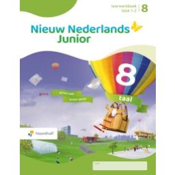 Afbeelding van Nieuw Nederlands junior Taal : Groep 8, blok 1-2 : Leerwerkboek