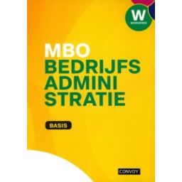Afbeelding van MBO Bedrijfsadministratie Basis : Werkboek