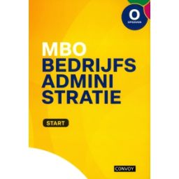 Afbeelding van MBO Bedrijfsadministratie Start : Opgavenboek