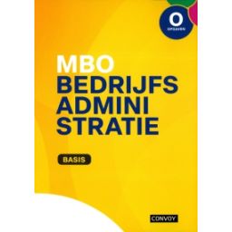 Afbeelding van MBO Bedrijfsadministratie Basis : Opgavenboek