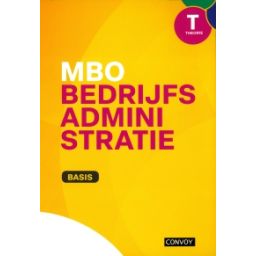 Afbeelding van MBO Bedrijfsadministratie Basis : Theorieboek