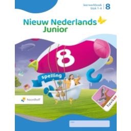 Afbeelding van Nieuw Nederlands junior Spelling : Groep 8, blok 1-4 : Leerwerkboek