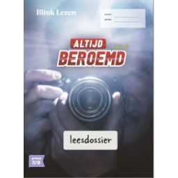 Afbeelding van Blink Lezen : Groep 7+8 A : Thema 1 : Altijd beroemd : Leesdossier en tekstboekje