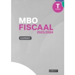 Afbeelding van MBO Fiscaal 2023/2024 : Theorieboek