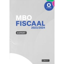 Afbeelding van MBO Fiscaal 2023/2024 : Opgavenboek