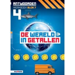 Afbeelding van De wereld in getallen 5e versie : Groep 4, blok 7 : Antwoorden Werkboek