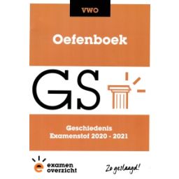 Afbeelding van Oefenboek Examenstof Geschiedenis : vwo : 2020-2021