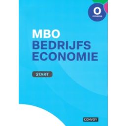 Afbeelding van MBO Bedrijfseconomie : Start : Werkboek