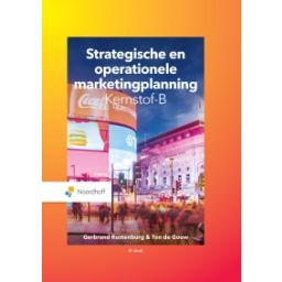 Afbeelding van Strategische en operationele marketingplanning 8e dr : Kernstof B