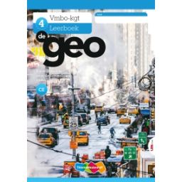 Afbeelding van De geo - LRN-line - : 4 vmbo-kgt : Leerboek