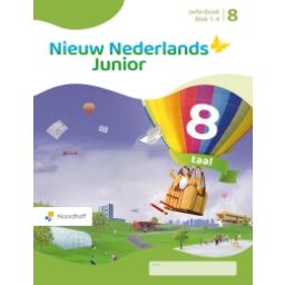 Afbeelding van Nieuw Nederlands junior Taal : Groep 8, blok 1-4 : Oefenboek