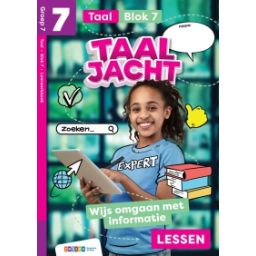 Afbeelding van Taaljacht Taal : Groep 7, blok 7 : Leerwerkboek