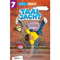 Afbeelding van Taaljacht Spelling/Grammatica : Groep 7, blok 1 en 2 : Werkboek