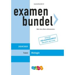 Afbeelding van Examenbundel Biologie : havo : 2024/2025