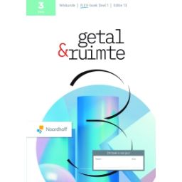 Afbeelding van Getal & ruimte 13.0 - FLEX - : 3 vwo 1 : Leerboek