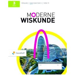 Afbeelding van Moderne wiskunde 13.0 - FLEX - : 3 havo A : Leerboek