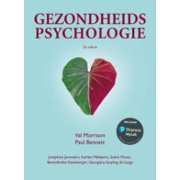 Afbeelding van Gezondheidspsychologie 5e ed