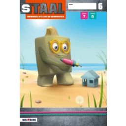 Afbeelding van Staal Spelling 2 : Groep 6, blok 7+8 : Werkboek