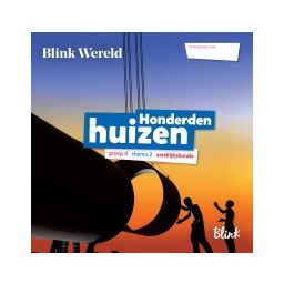 Afbeelding van Blink Wereld : Groep 4 : Thema 2 aardrijkskunde : Honderd huizen