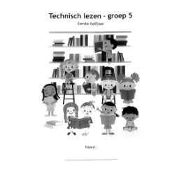 Afbeelding van Technisch lezen : Groep 5