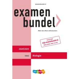Afbeelding van Examenbundel Biologie : vwo : 2024/2025