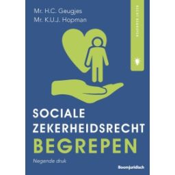 Afbeelding van Socialezekerheidsrecht begrepen 9e dr