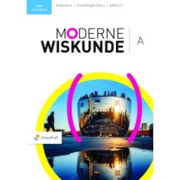 Afbeelding van Moderne wiskunde 12.1 - FLEX - : havo A 2 : Uitwerkingen