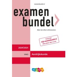 Afbeelding van Examenbundel Aardrijkskunde : vwo : 2024/2025