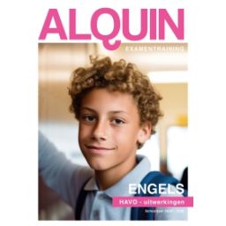 Afbeelding van Alquin Examentraining Engels : havo : 2024-2025 : Uitwerkingen