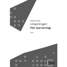 Afbeelding van LWEO Het jaarverslag : vwo : Uitwerkingen