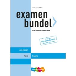 Afbeelding van Examenbundel Engels : havo : 2024/2025