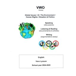 Afbeelding van English reader skills : vwo : 2024-2025