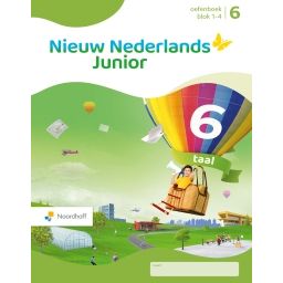 Afbeelding van Nieuw Nederlands junior Taal : Groep 6, blok 1-4 : Oefenboek
