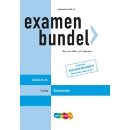 Afbeelding van Examenbundel Economie : havo : 2024/2025