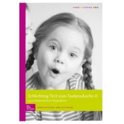 Afbeelding van Schlichting test voor taalproductie II : Handleiding