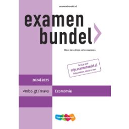 Afbeelding van Examenbundel Economie : vmbo-gt/mavo : 2024/2025