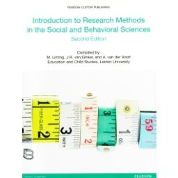 Afbeelding van Introduction to research methods in the social and behavioral sciences