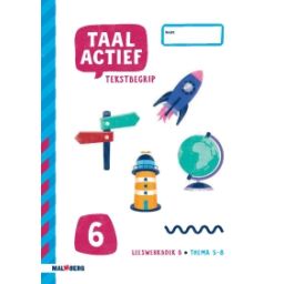 Afbeelding van Taal actief 5 Tekstbegrip : Groep 6 B, thema 5-8 : Leeswerkboek