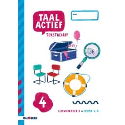 Afbeelding van Taal actief 5 Tekstbegrip : Groep 4 B, Thema 5-8 : Leeswerkboek