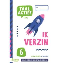 Afbeelding van Taal actief 5 Taal (cv) : Groep 6, thema 8, Ik verzin : Leerwerkboek