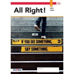 Afbeelding van All right! 3.1 - MAX - : 3 havo : Leerwerkboek