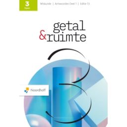 Afbeelding van Getal & ruimte 13.0 - FLEX - : 3 havo 1 : Antwoordenboek