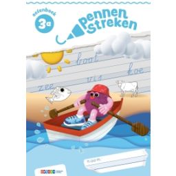 Afbeelding van Pennenstreken 3 : 3A : Oefenboek verbonden schrift