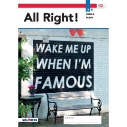 Afbeelding van All Right! 3.0 - MAX - : 3 vmbo-b B : Leerwerkboek