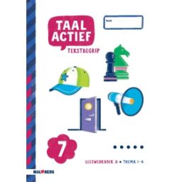 Afbeelding van Taal Actief 5 Tekstbegrip : Groep 7 A, thema 1-4 : Leeswerkboek