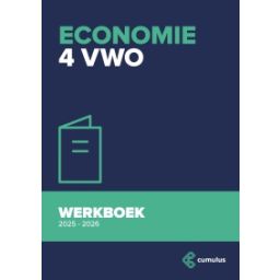 Afbeelding van Cumulus economie : 4 vwo : Werkboek 2025-2026