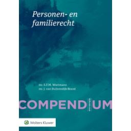 Afbeelding van Compendium van het personen- en familierecht 15e dr